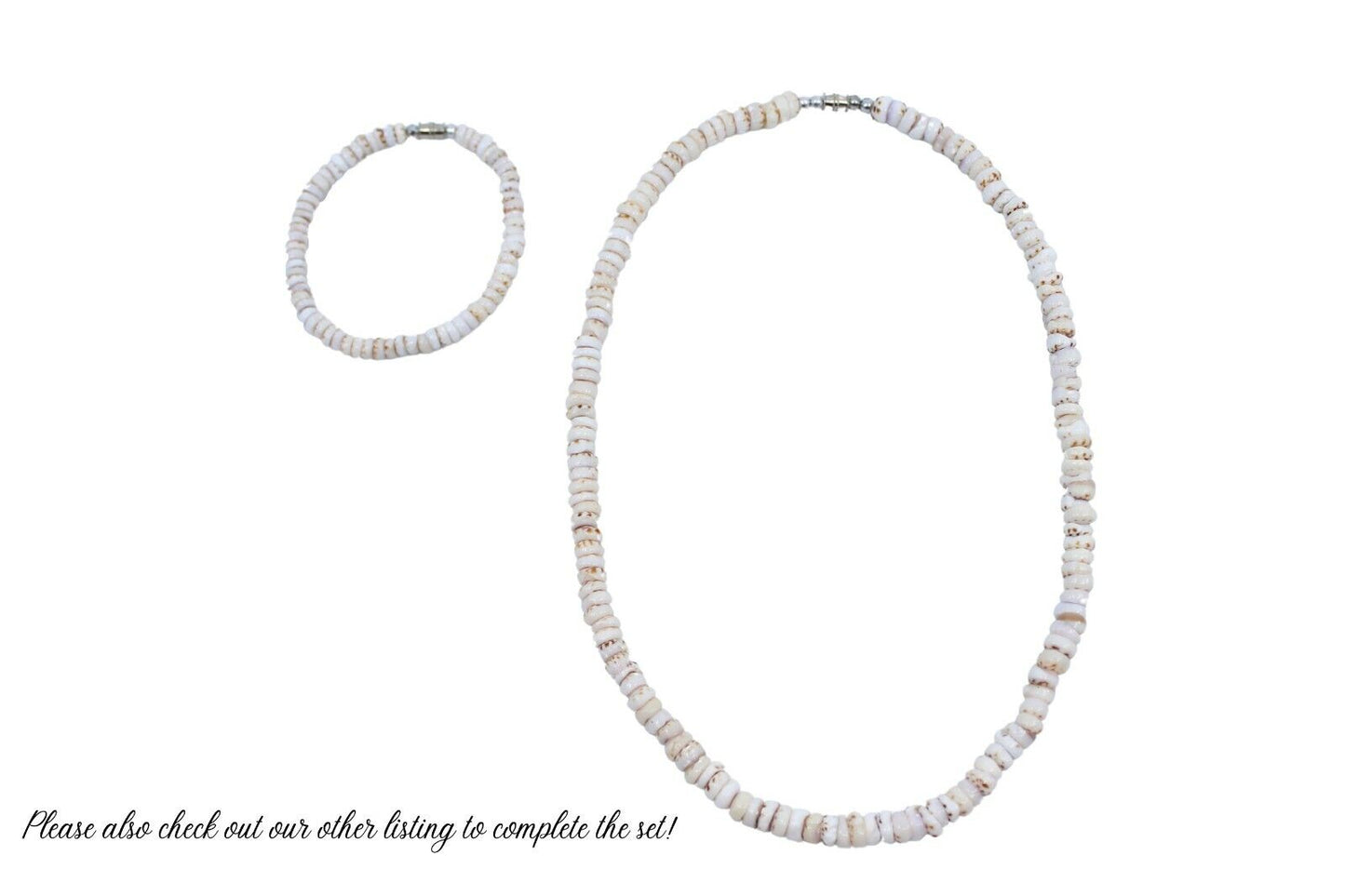 Genuine Tiger Puka Shell Necklace
