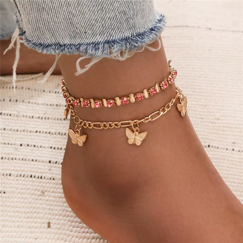 Black Anklet For Women