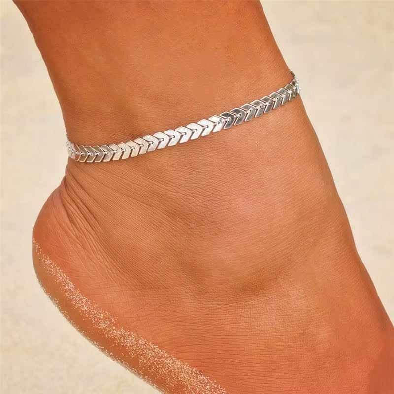 Black Anklet For Women