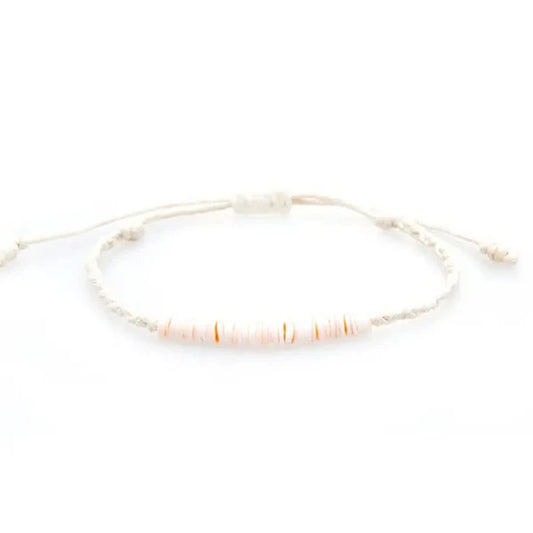 Genuine Braided Puka Bracelet